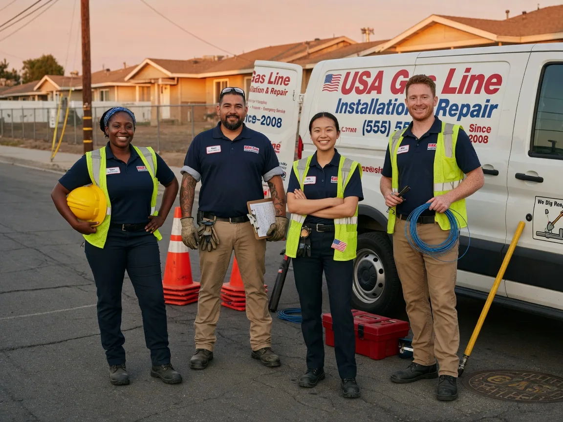 Gas Line Installation company in Saronville, NE